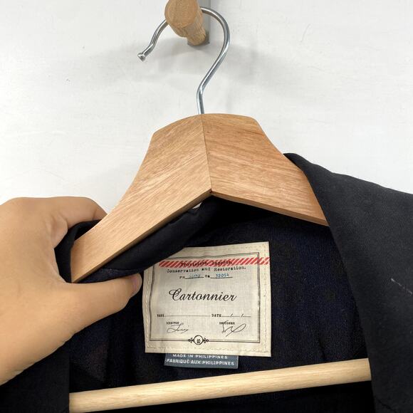 Anthropologie Cartonnier 10 Black Floral Blazer - Picture 5 of 8